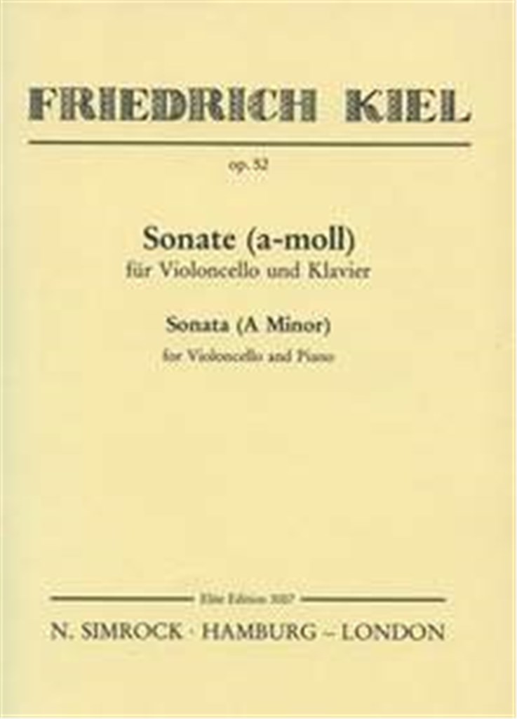 Sonata in A Minor op. 52